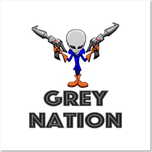 Grey Nation Posters and Art